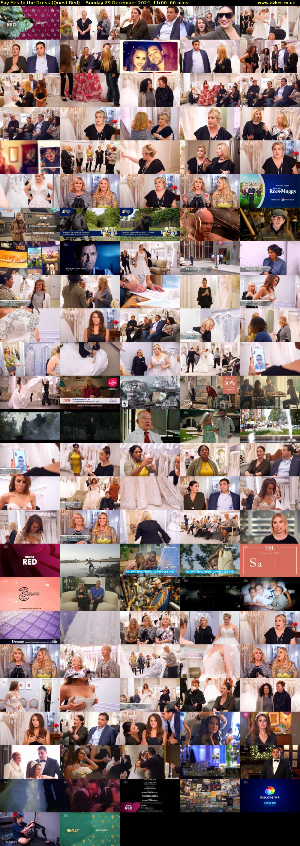 Say Yes to the Dress (Quest Red) Sunday 29 December 2024 11:00 - 12:00