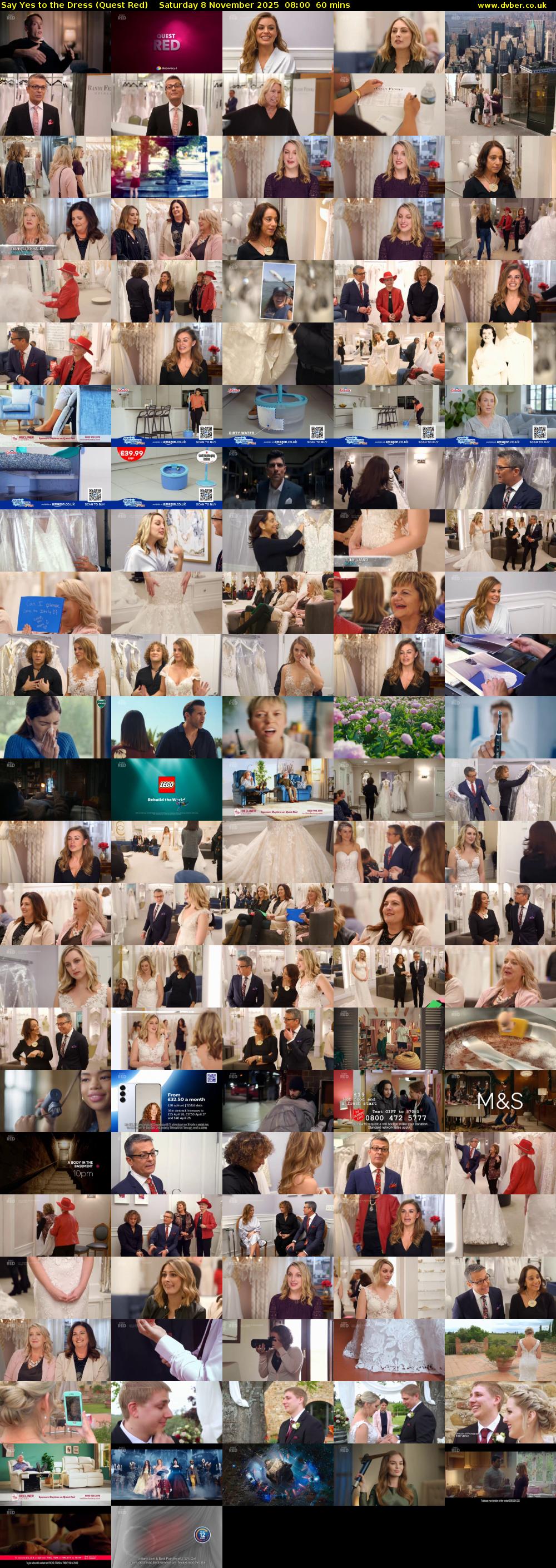 Say Yes to the Dress (Quest Red) Saturday 8 November 2025 08:00 - 09:00