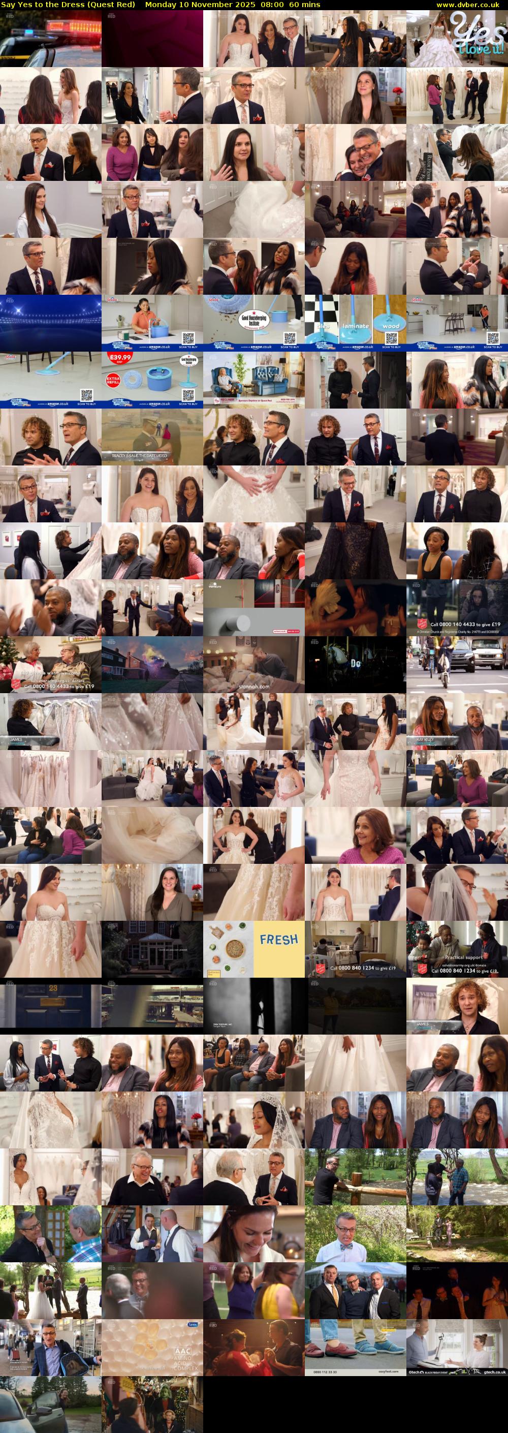 Say Yes to the Dress (Quest Red) Monday 10 November 2025 08:00 - 09:00