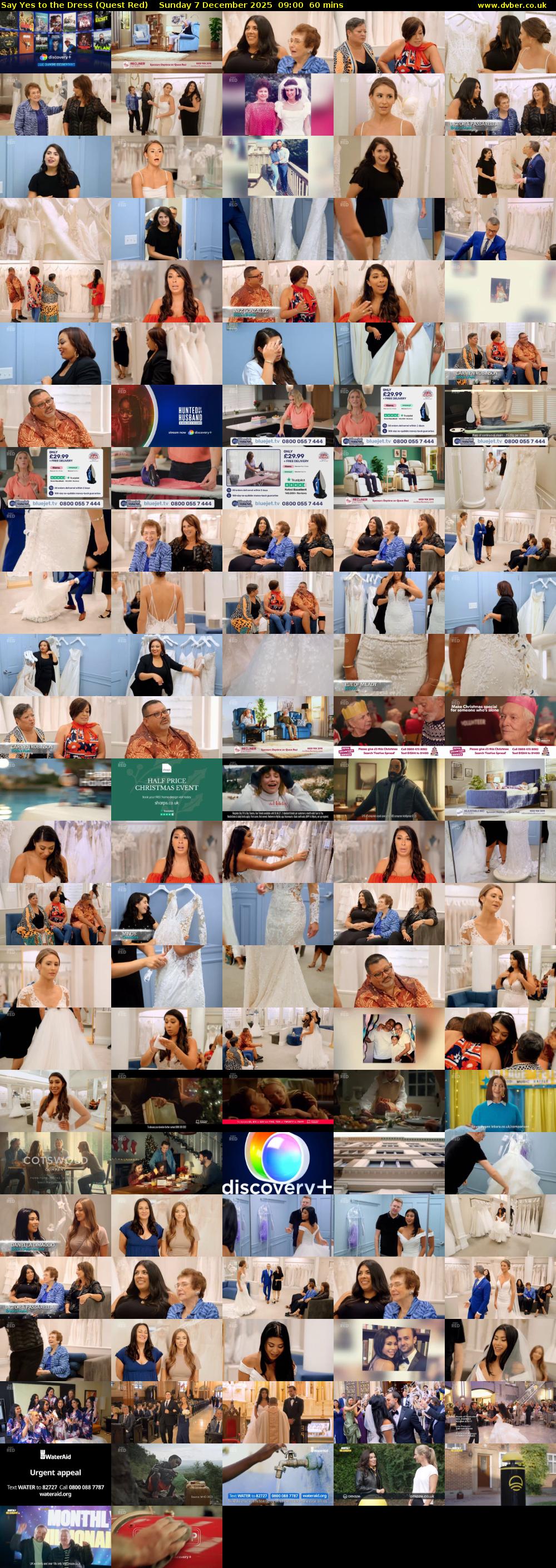 Say Yes to the Dress (Quest Red) Sunday 7 December 2025 09:00 - 10:00