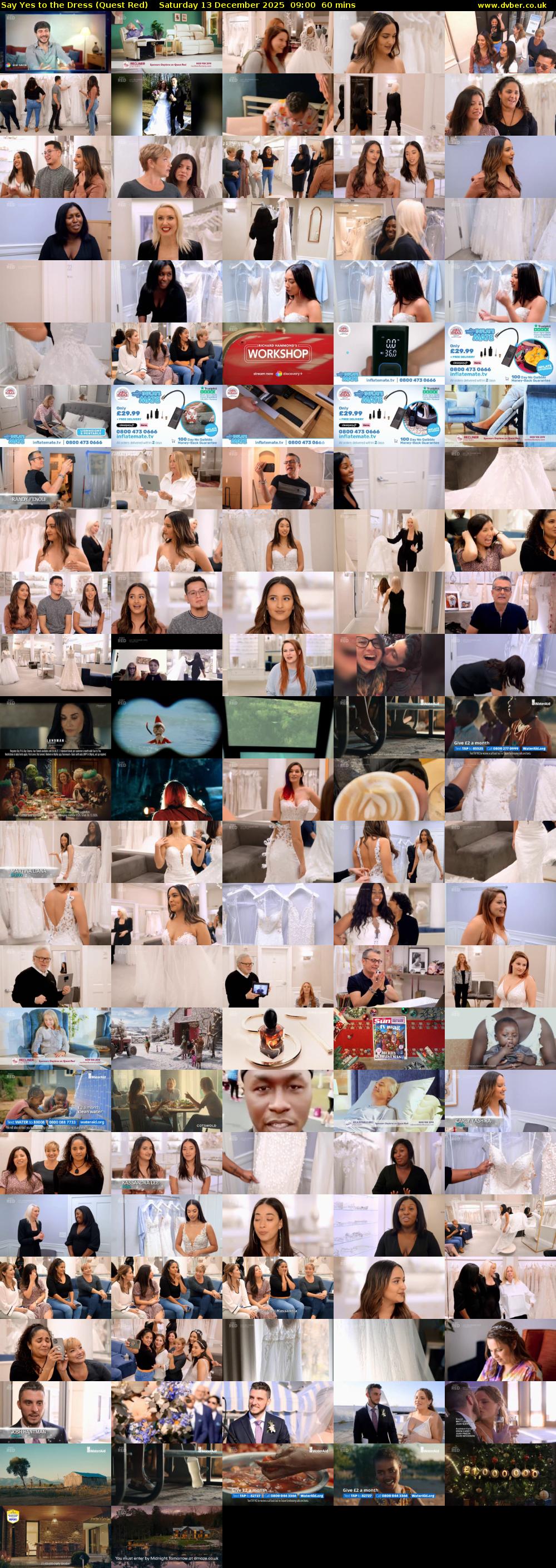 Say Yes to the Dress (Quest Red) Saturday 13 December 2025 09:00 - 10:00