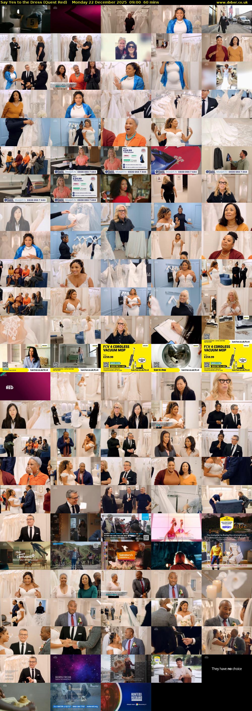 Say Yes to the Dress (Quest Red) Monday 22 December 2025 09:00 - 10:00