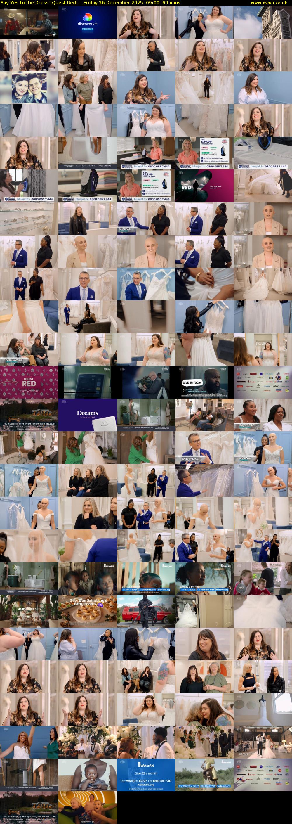Say Yes to the Dress (Quest Red) Friday 26 December 2025 09:00 - 10:00