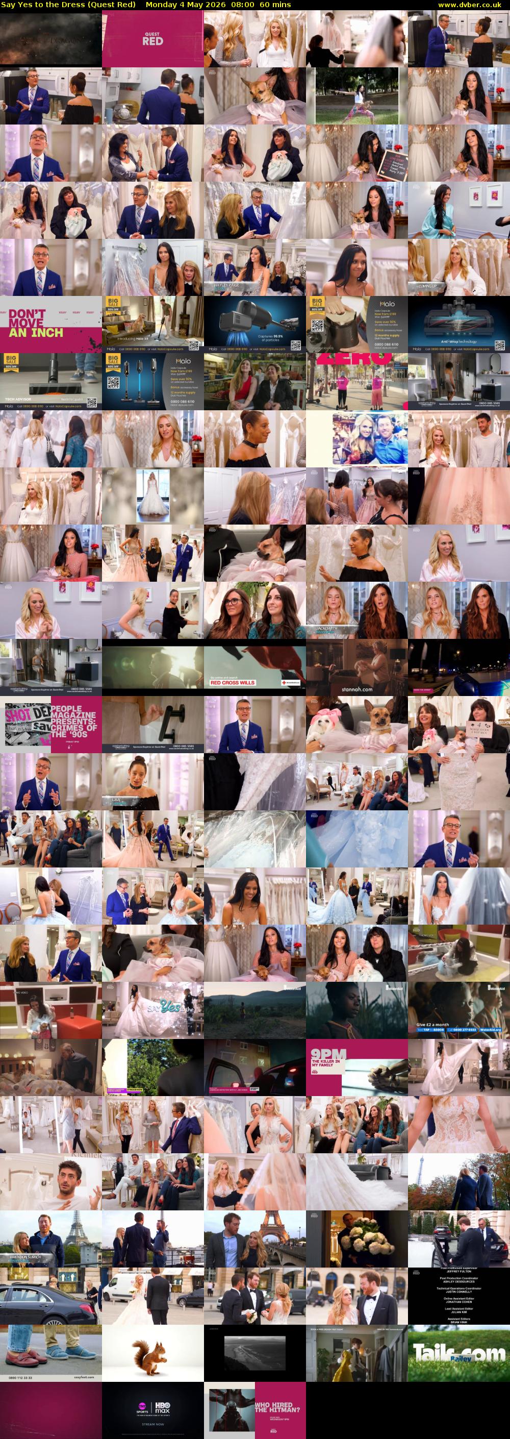 Say Yes to the Dress (Quest Red) Monday 4 May 2026 08:00 - 09:00