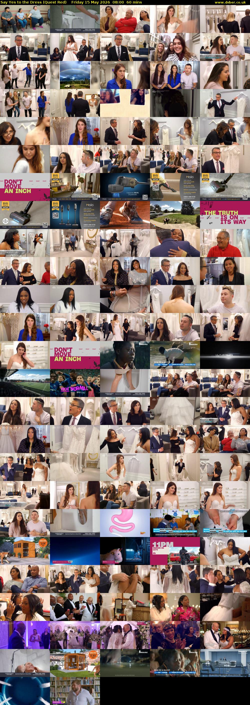 Say Yes to the Dress (Quest Red) Friday 15 May 2026 08:00 - 09:00