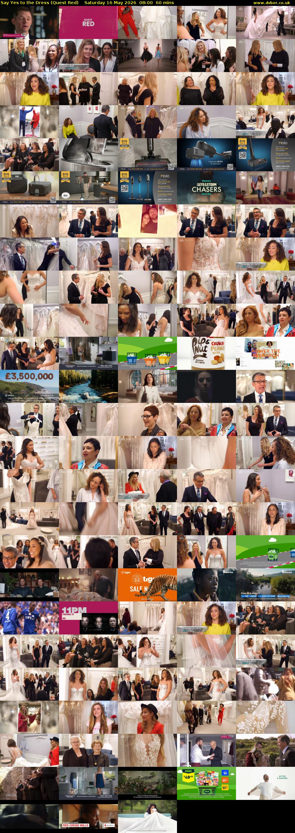 Say Yes to the Dress (Quest Red) Saturday 16 May 2026 08:00 - 09:00