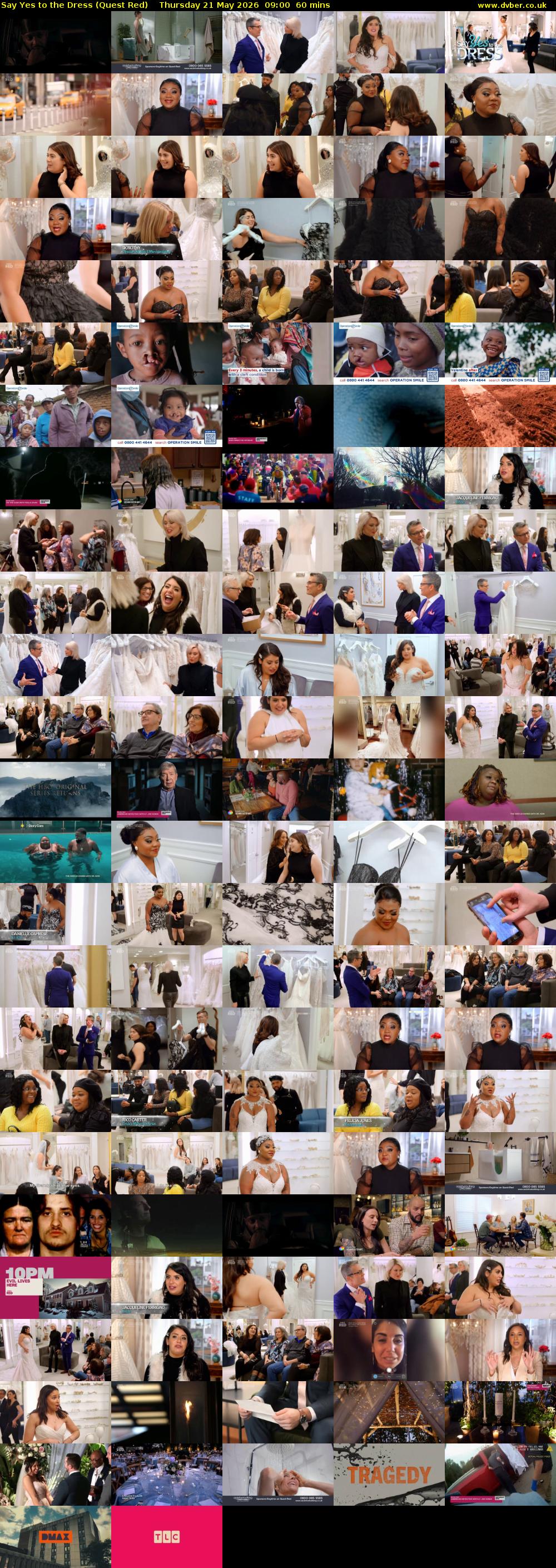 Say Yes to the Dress (Quest Red) Thursday 21 May 2026 09:00 - 10:00