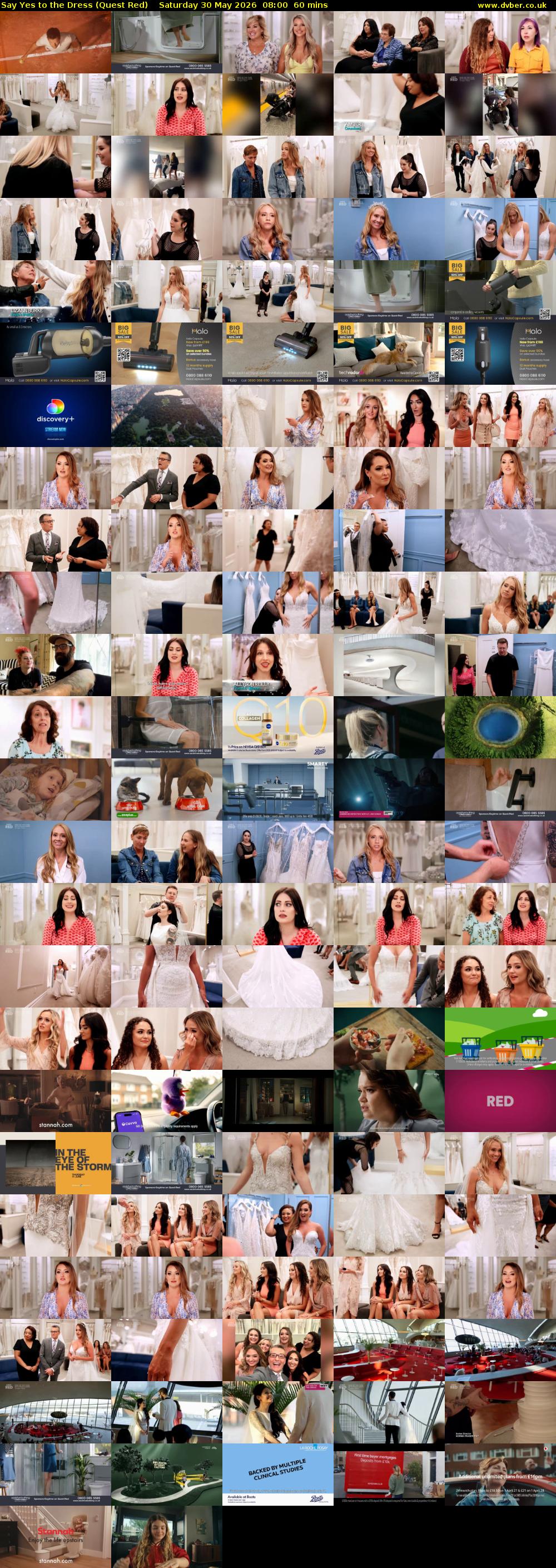 Say Yes to the Dress (Quest Red) Saturday 30 May 2026 08:00 - 09:00