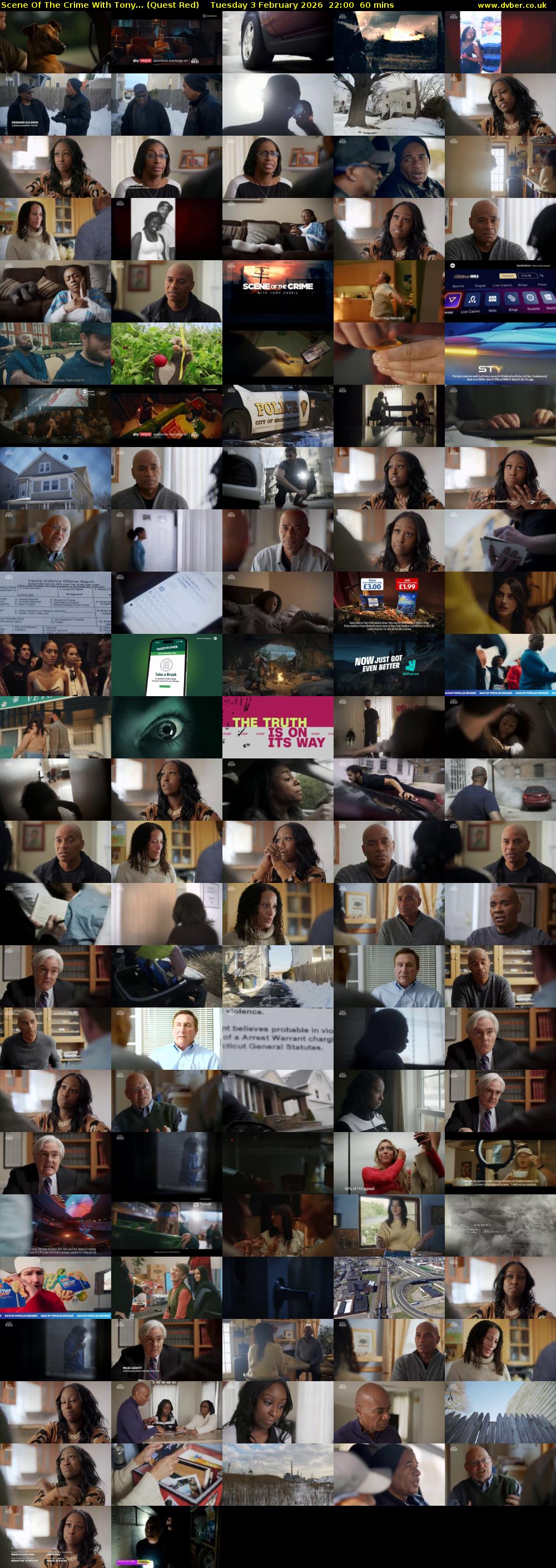 Scene Of The Crime With Tony... (Quest Red) Tuesday 3 February 2026 22:00 - 23:00