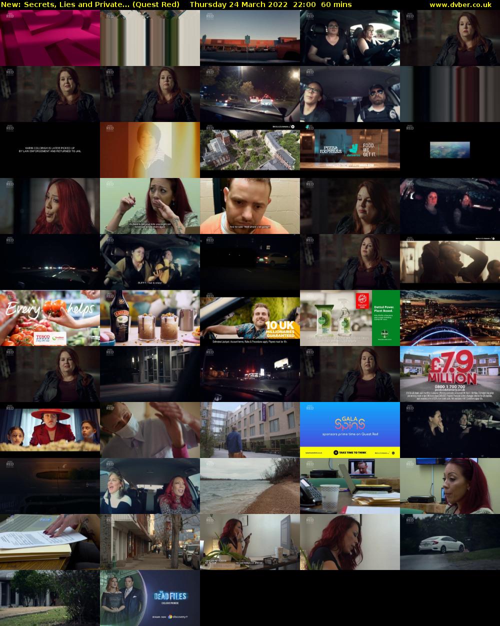 Secrets, Lies and Private... (Quest Red) Thursday 24 March 2022 22:00 - 23:00