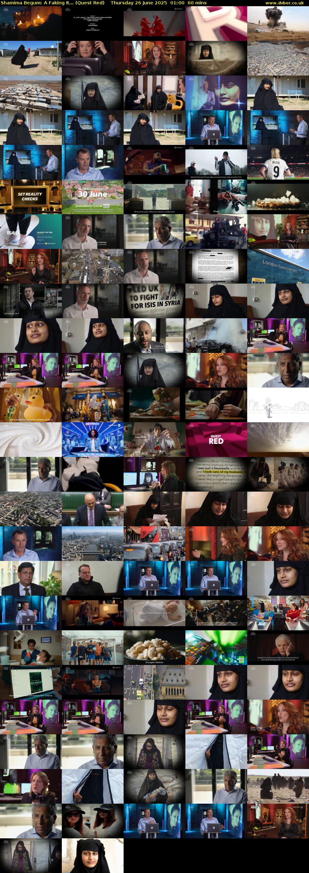 Shamima Begum: A Faking It... (Quest Red) Thursday 26 June 2025 01:00 - 02:00