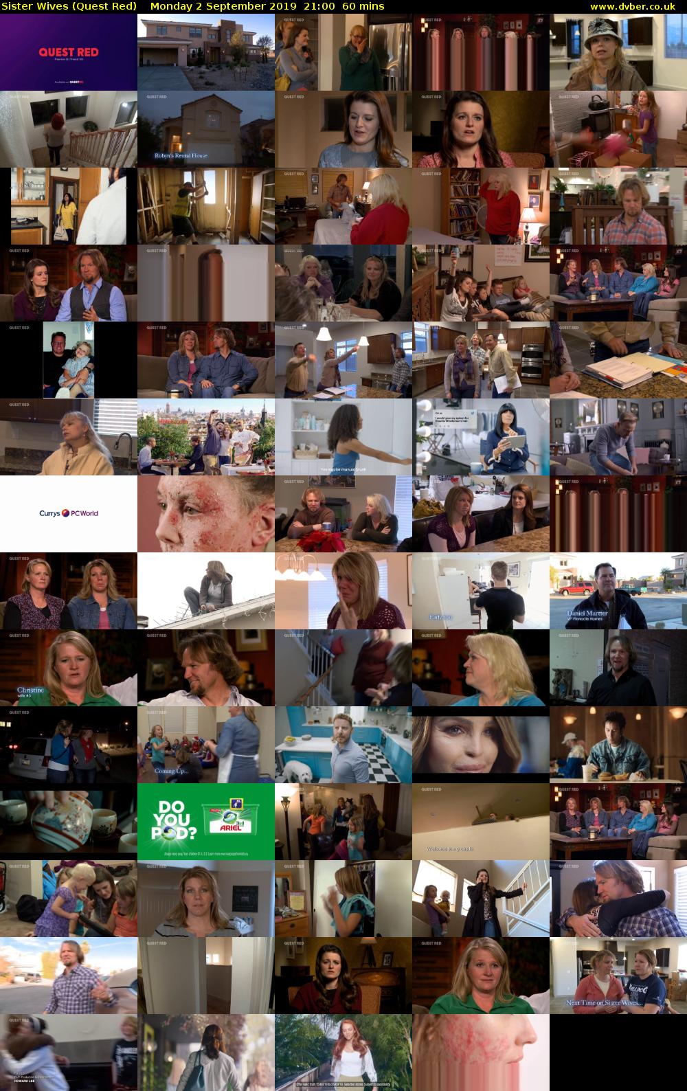 Sister Wives (Quest Red) Monday 2 September 2019 21:00 - 22:00