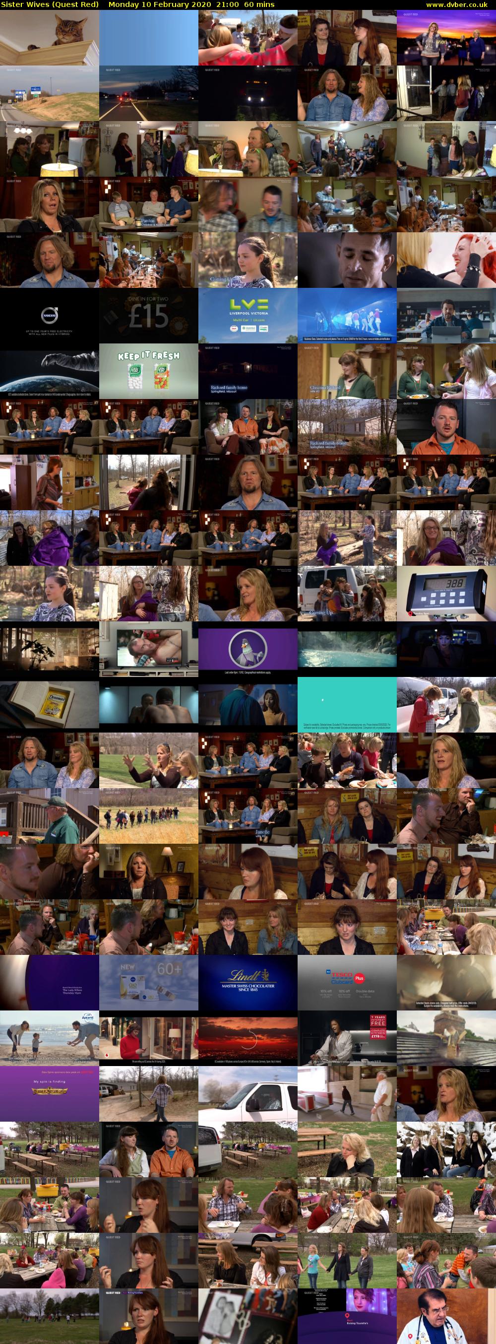 Sister Wives (Quest Red) Monday 10 February 2020 21:00 - 22:00