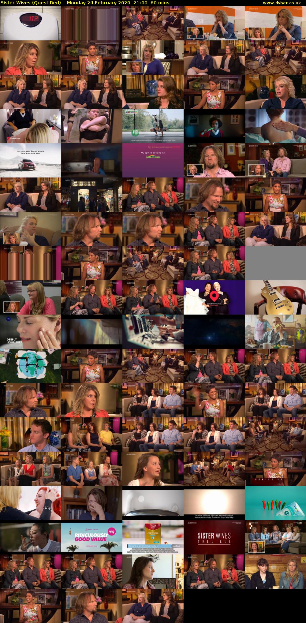 Sister Wives (Quest Red) Monday 24 February 2020 21:00 - 22:00