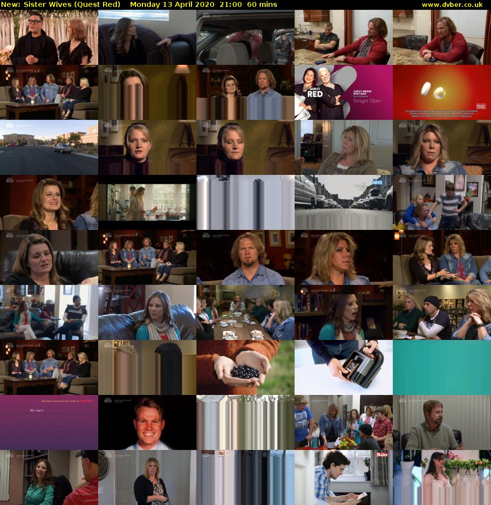 Sister Wives (Quest Red) Monday 13 April 2020 21:00 - 22:00