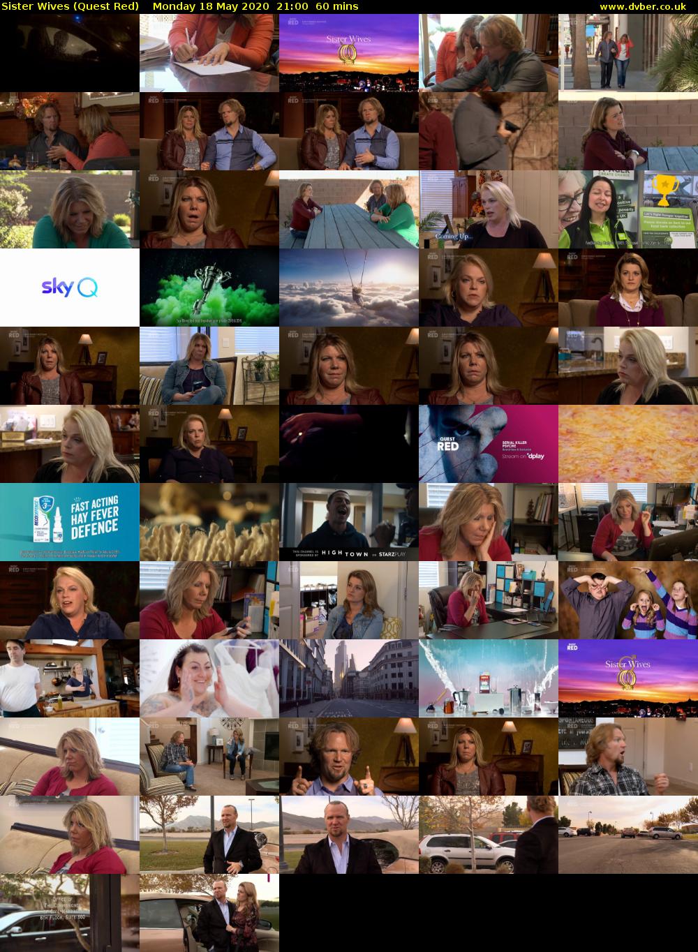 Sister Wives (Quest Red) Monday 18 May 2020 21:00 - 22:00