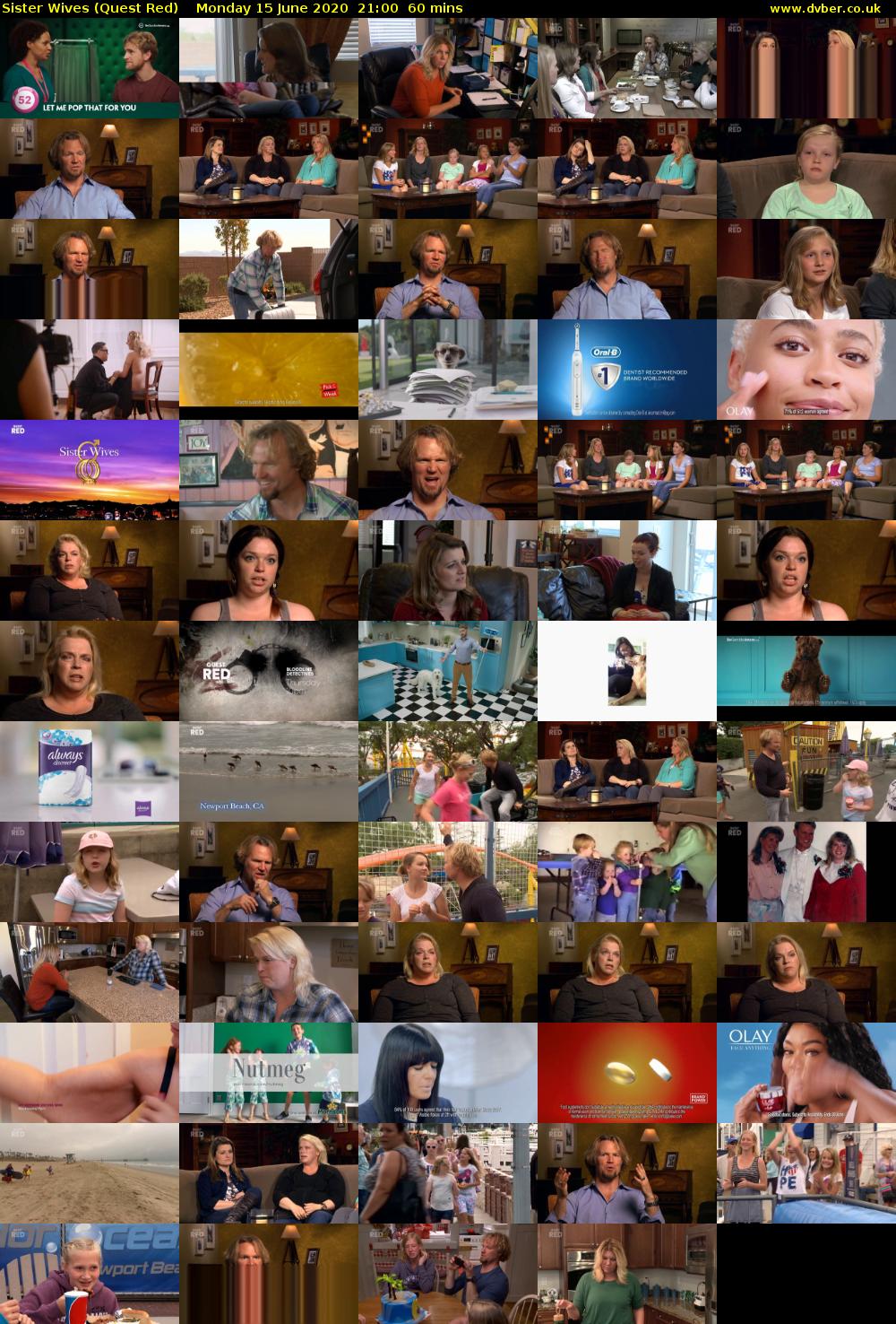 Sister Wives (Quest Red) Monday 15 June 2020 21:00 - 22:00