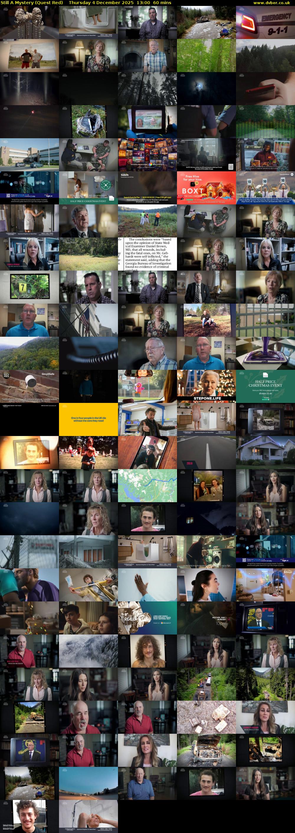 Still A Mystery (Quest Red) Thursday 4 December 2025 13:00 - 14:00