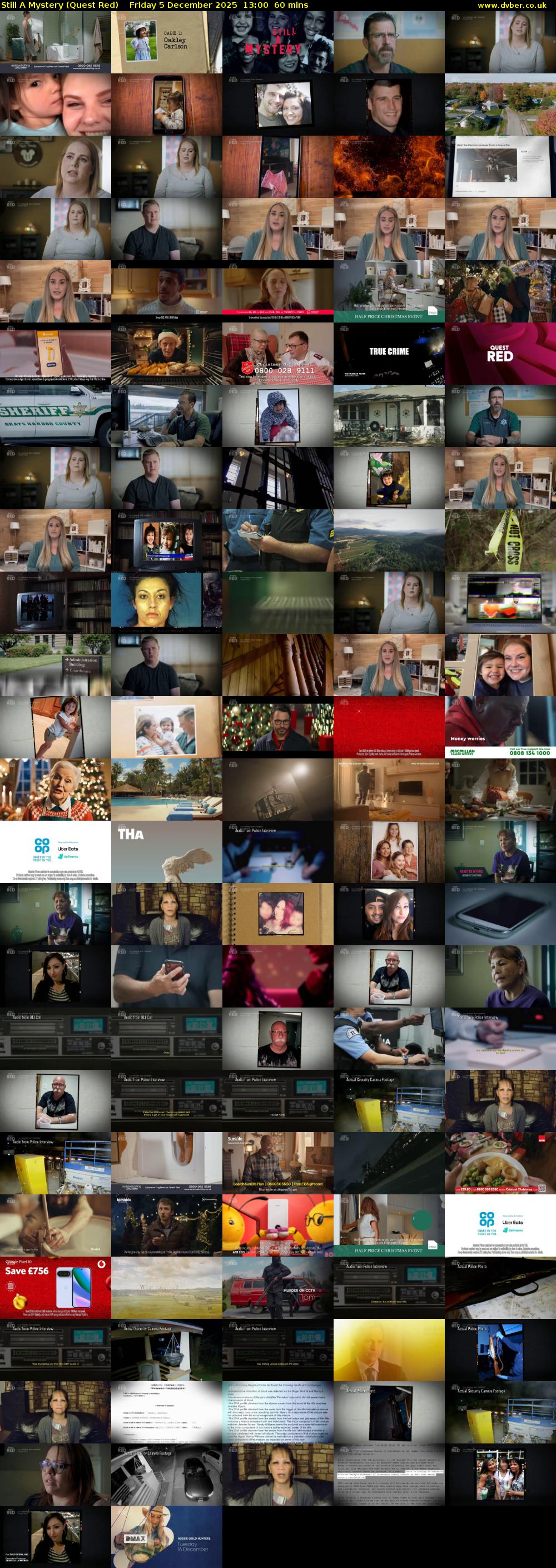 Still A Mystery (Quest Red) Friday 5 December 2025 13:00 - 14:00