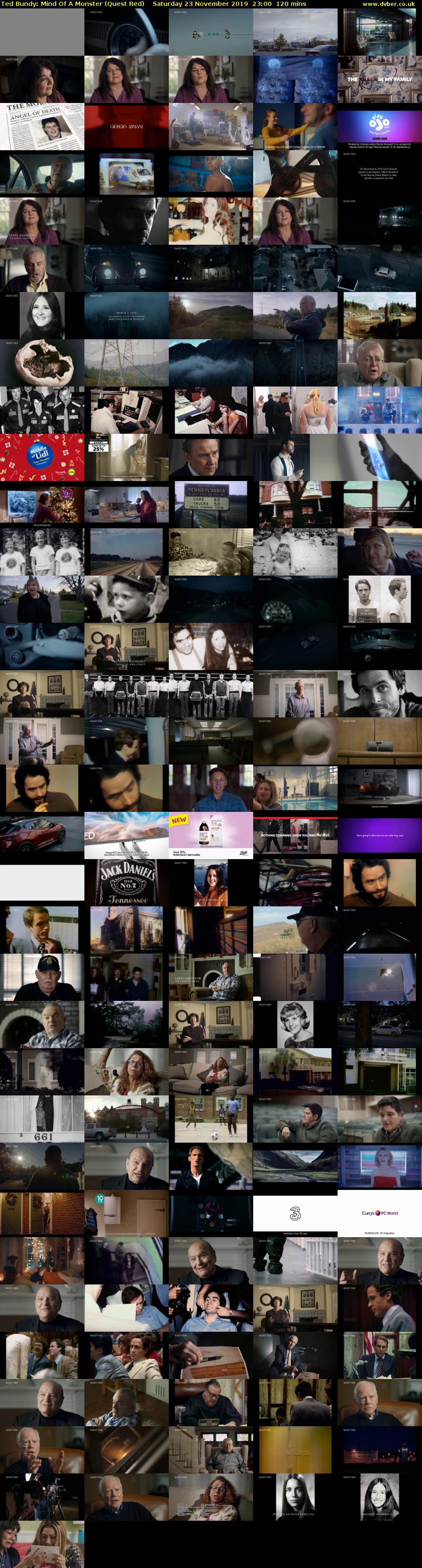 Ted Bundy: Mind Of A Monster (Quest Red) Saturday 23 November 2019 23:00 - 01:00