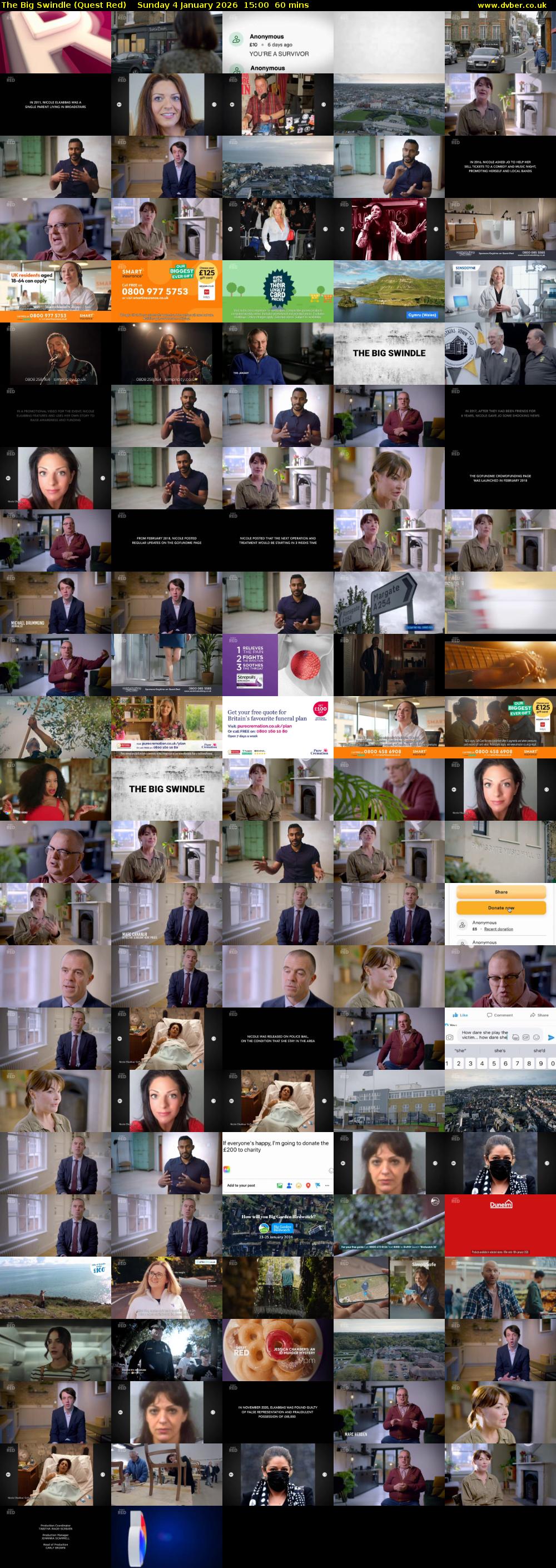 The Big Swindle (Quest Red) Sunday 4 January 2026 15:00 - 16:00