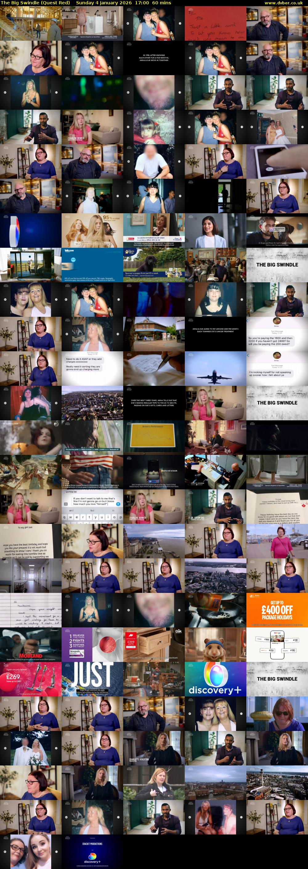 The Big Swindle (Quest Red) Sunday 4 January 2026 17:00 - 18:00