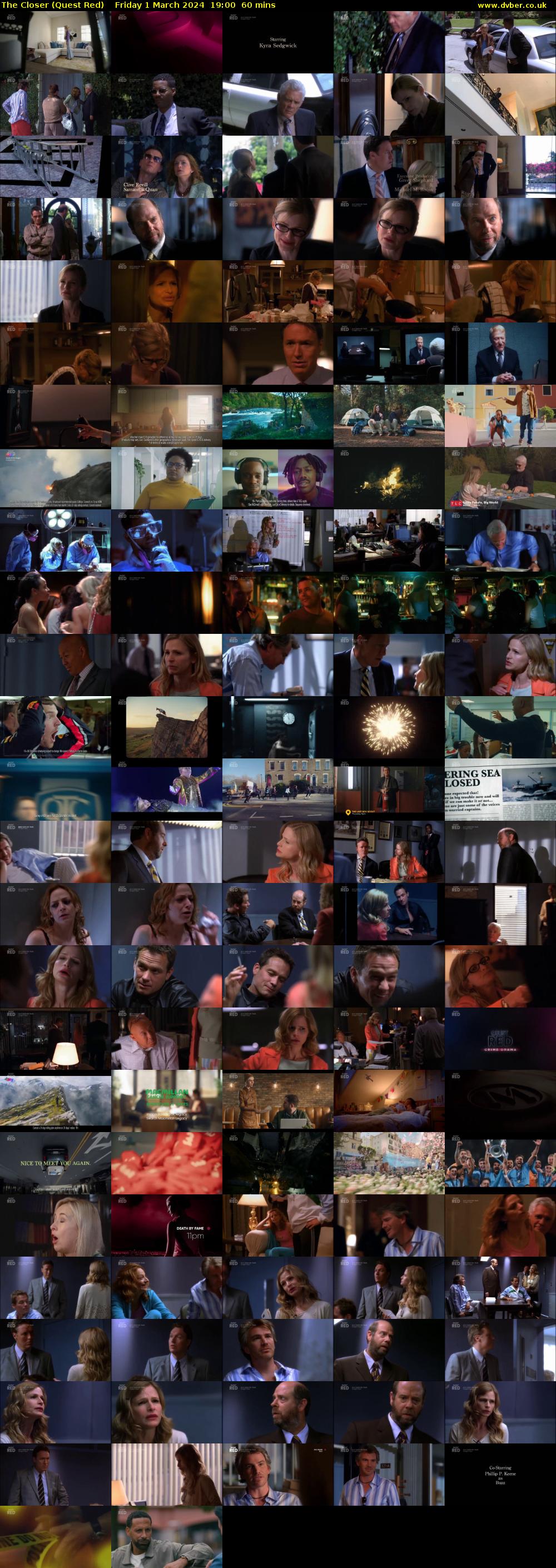 The Closer (Quest Red) Friday 1 March 2024 19:00 - 20:00
