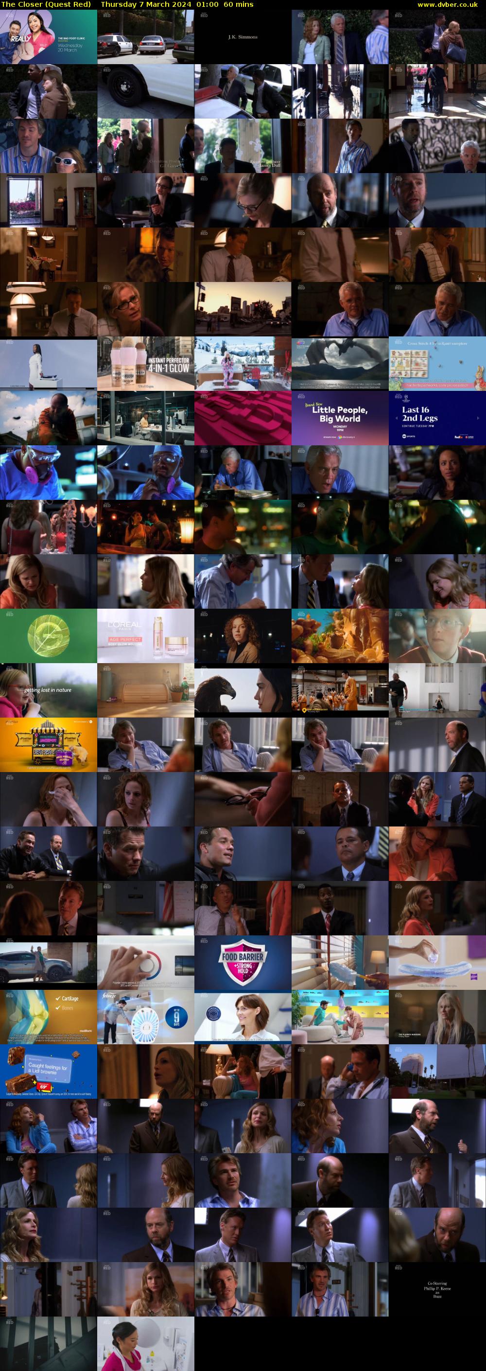 The Closer (Quest Red) Thursday 7 March 2024 01:00 - 02:00