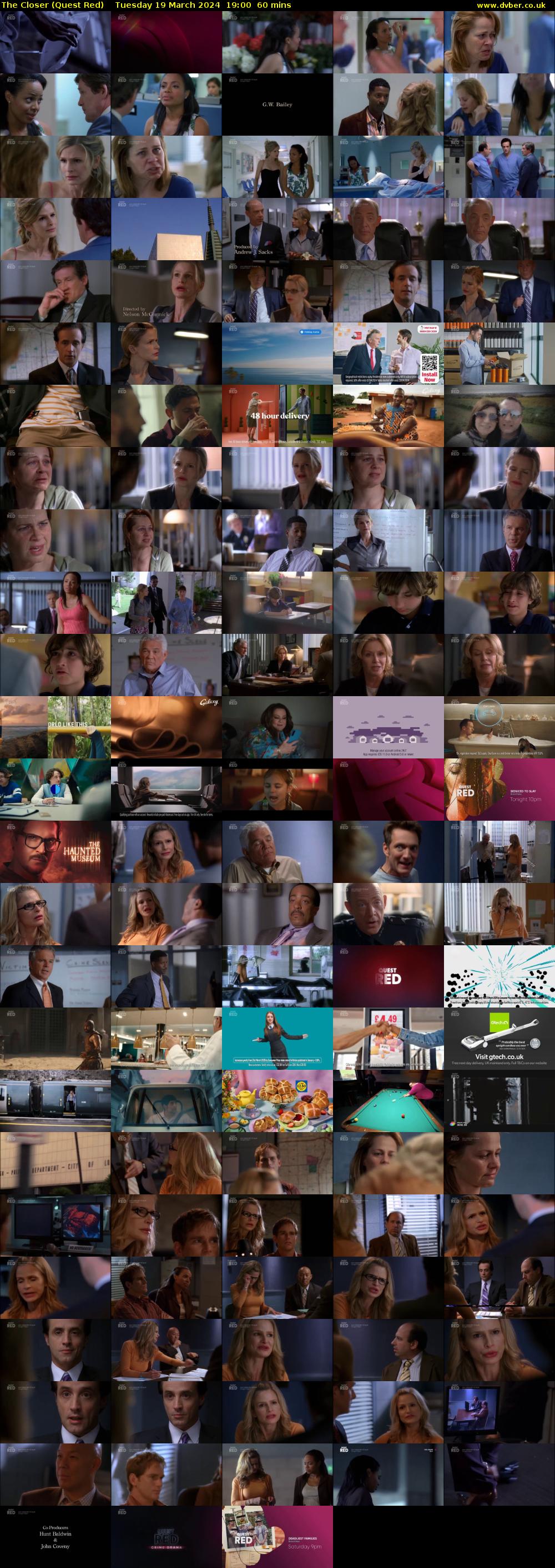 The Closer (Quest Red) Tuesday 19 March 2024 19:00 - 20:00