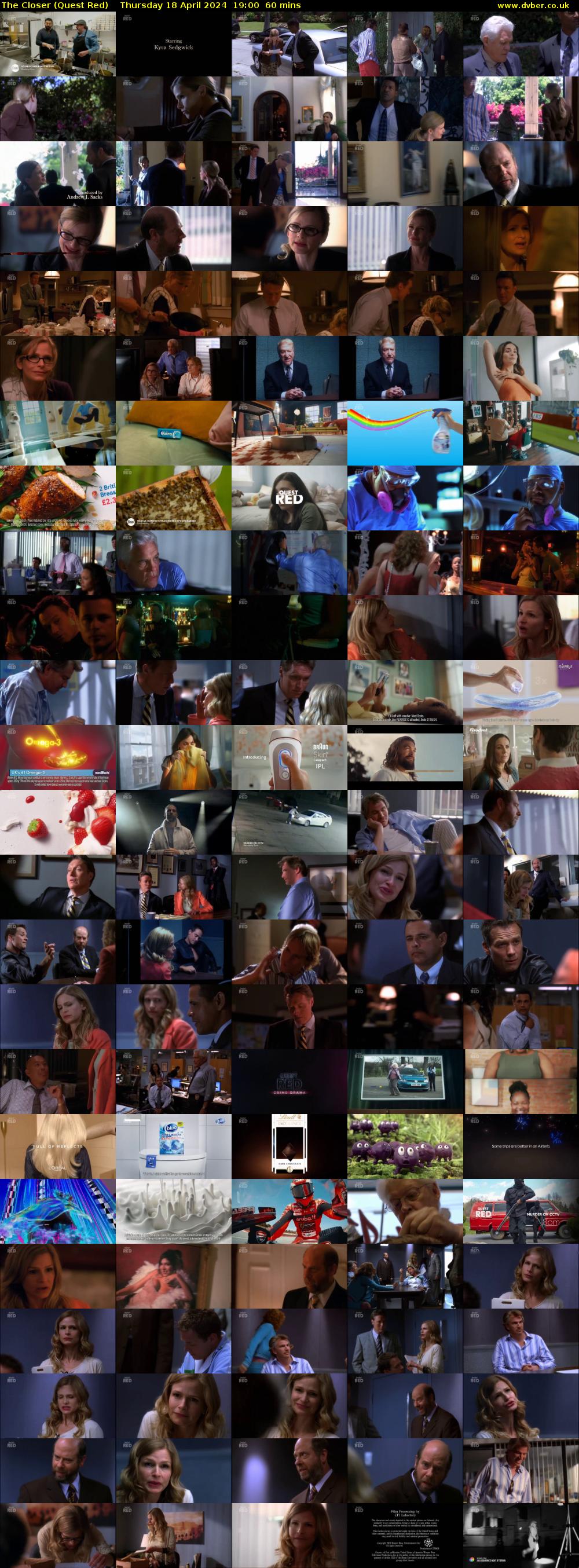 The Closer (Quest Red) Thursday 18 April 2024 19:00 - 20:00