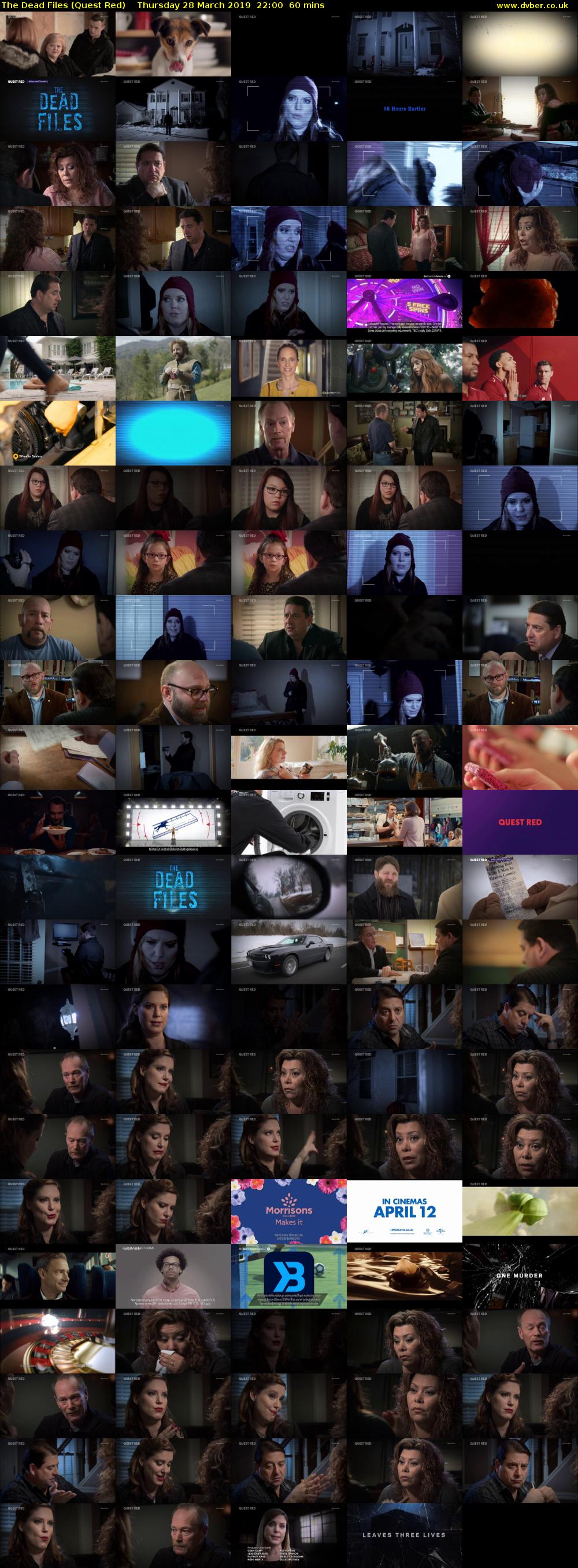 The Dead Files (Quest Red) Thursday 28 March 2019 22:00 - 23:00
