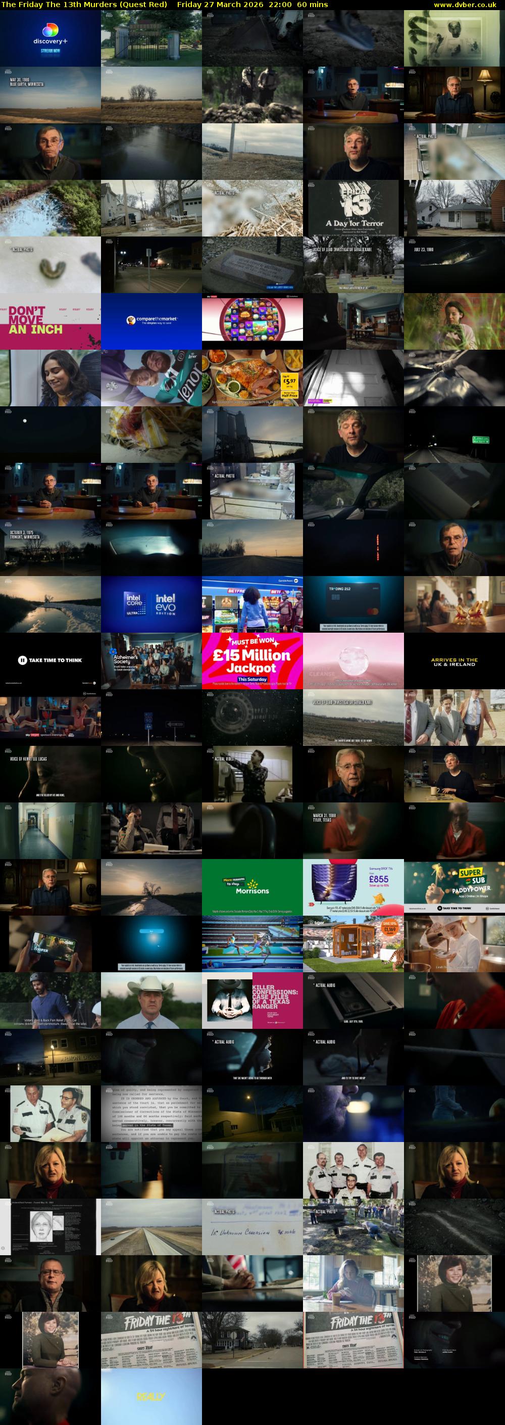 The Friday The 13th Murders (Quest Red) Friday 27 March 2026 22:00 - 23:00