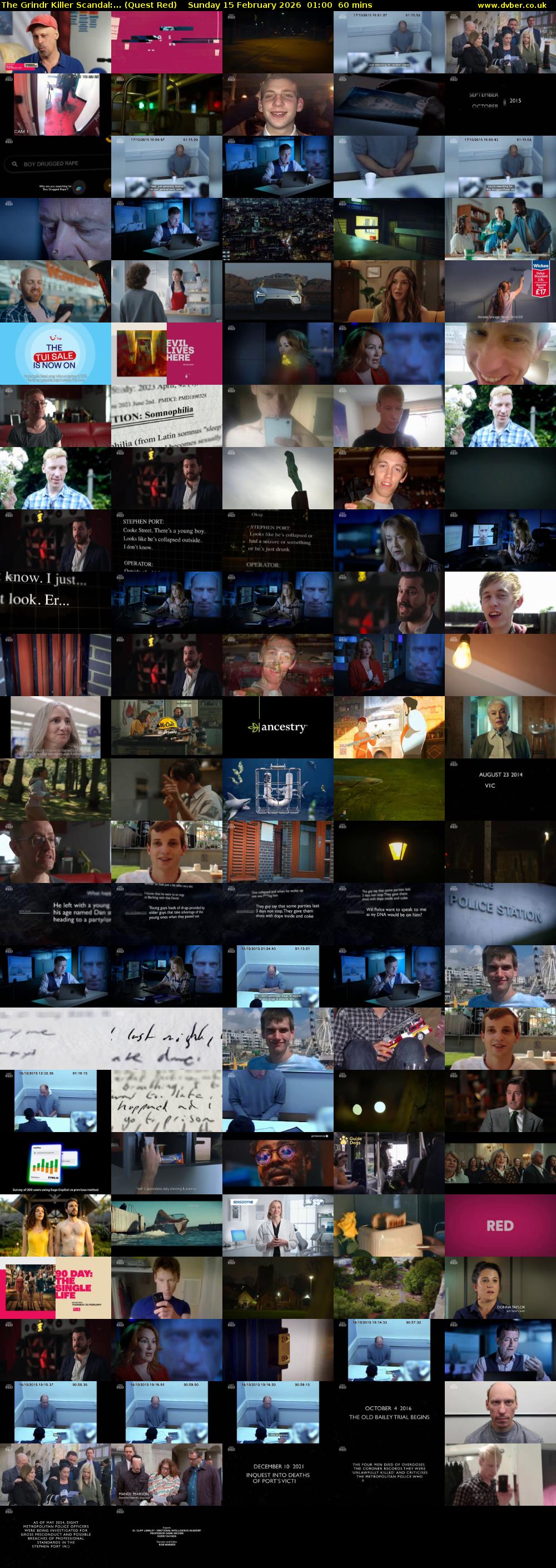 The Grindr Killer Scandal:... (Quest Red) Sunday 15 February 2026 01:00 - 02:00