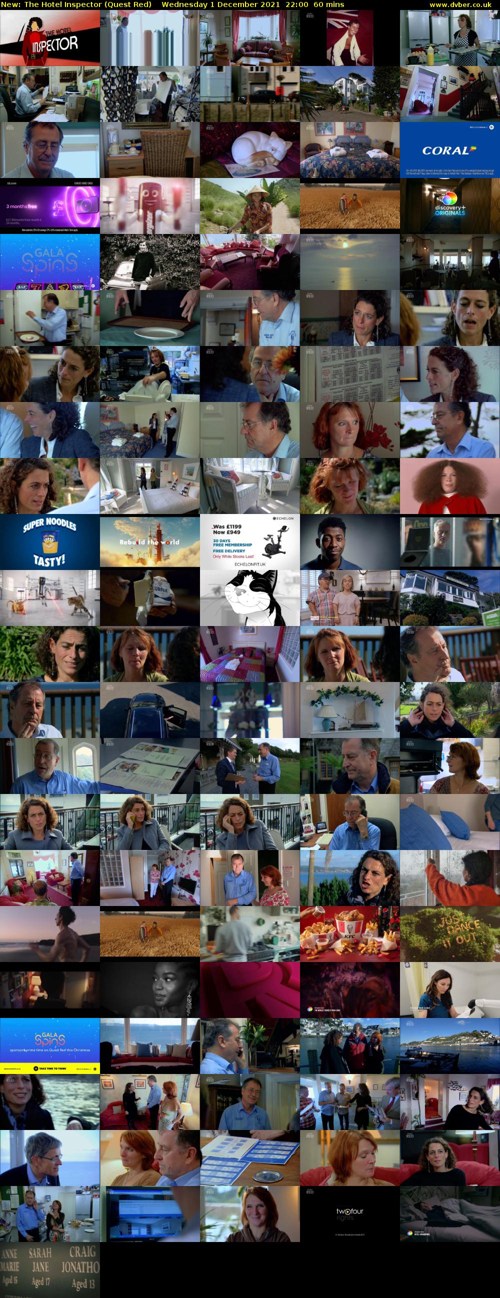 The Hotel Inspector (Quest Red) Wednesday 1 December 2021 22:00 - 23:00
