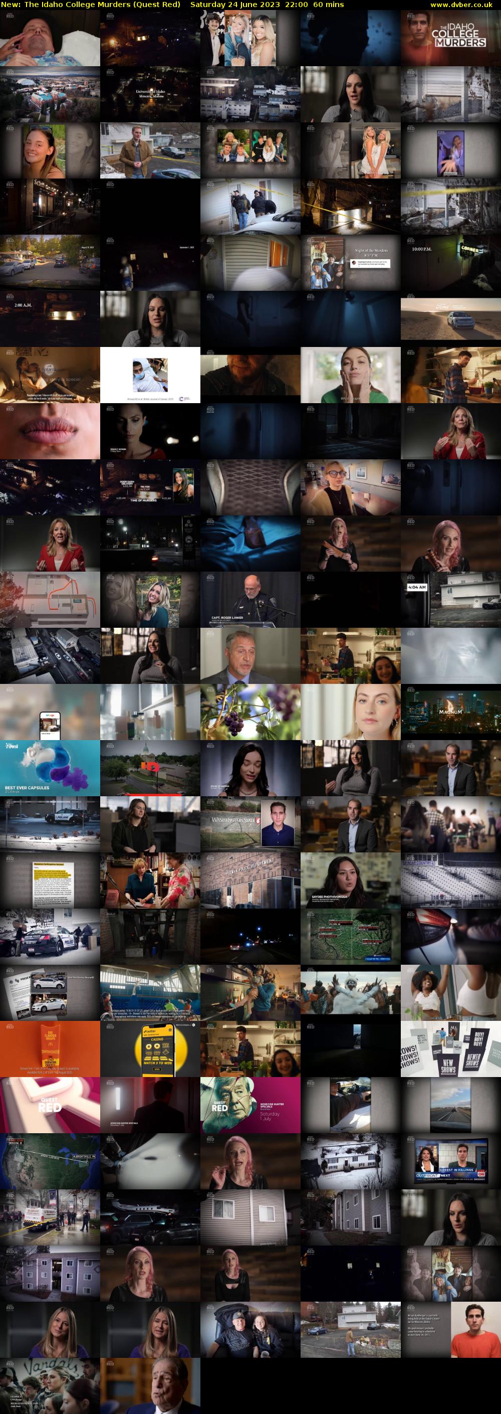 The Idaho College Murders (Quest Red) Saturday 24 June 2023 22:00 - 23:00