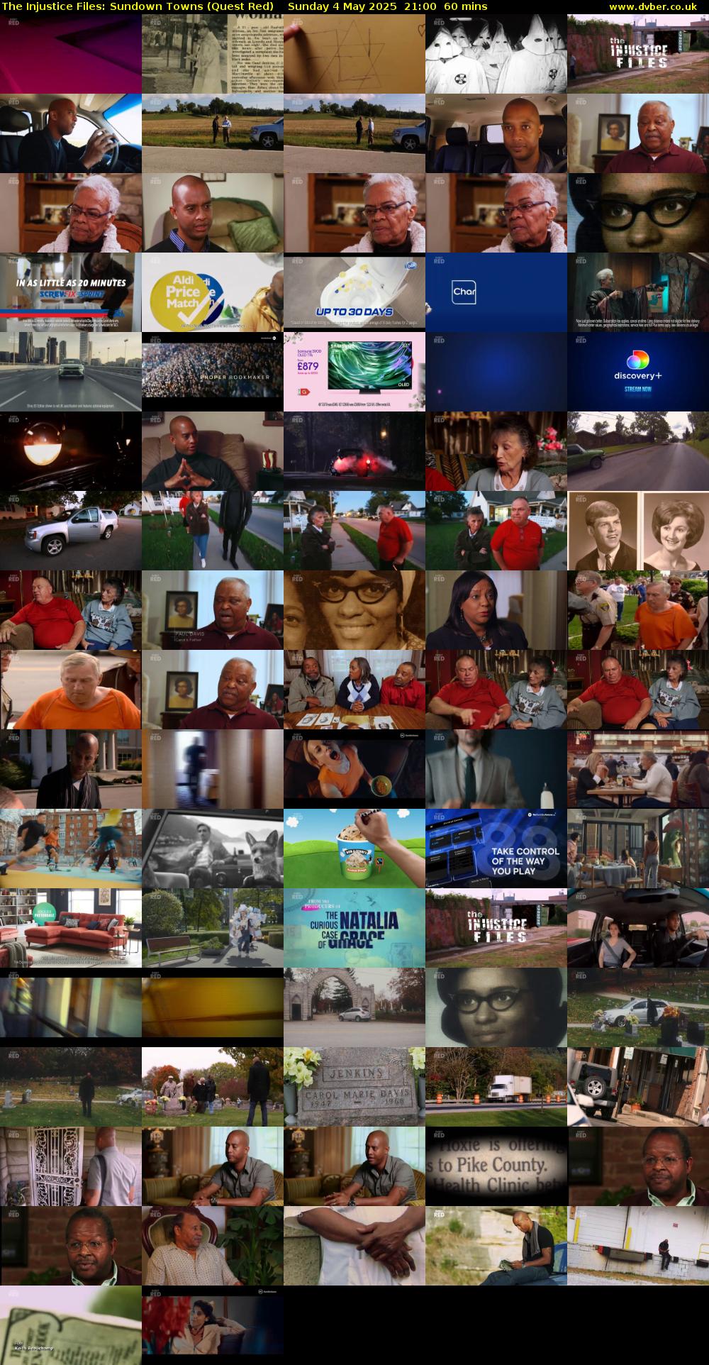 The Injustice Files: Sundown Towns (Quest Red) Sunday 4 May 2025 21:00 - 22:00