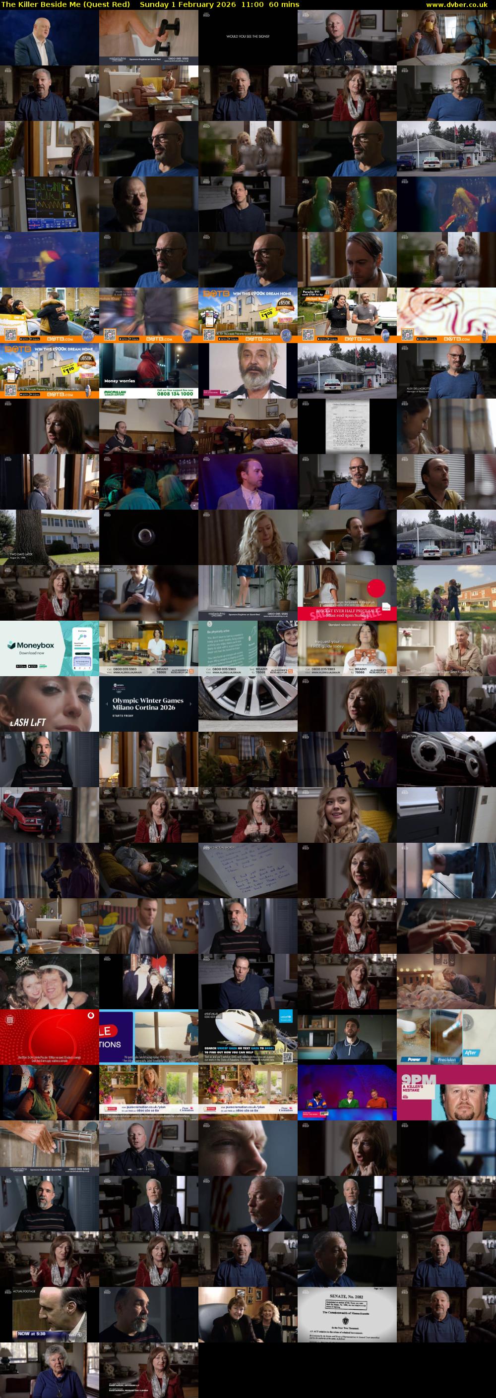 The Killer Beside Me (Quest Red) Sunday 1 February 2026 11:00 - 12:00