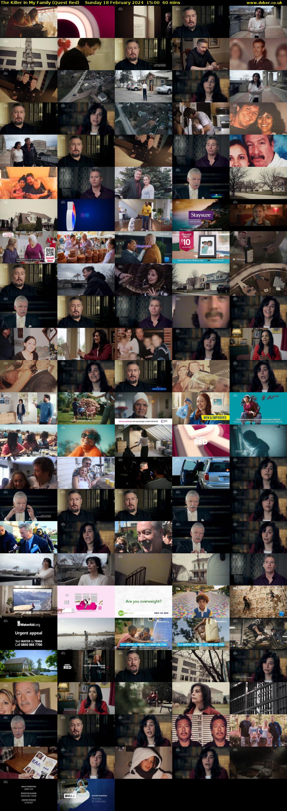 The Killer In My Family (Quest Red) Sunday 18 February 2024 15:00 - 16:00
