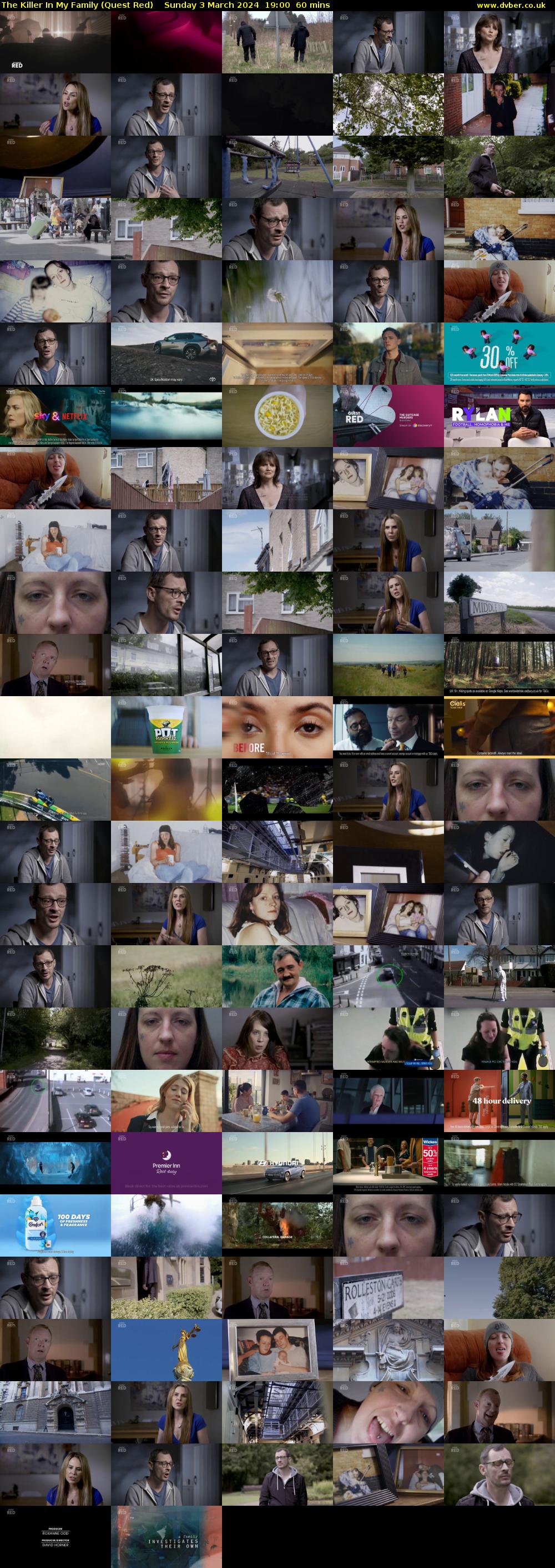 The Killer In My Family (Quest Red) Sunday 3 March 2024 19:00 - 20:00