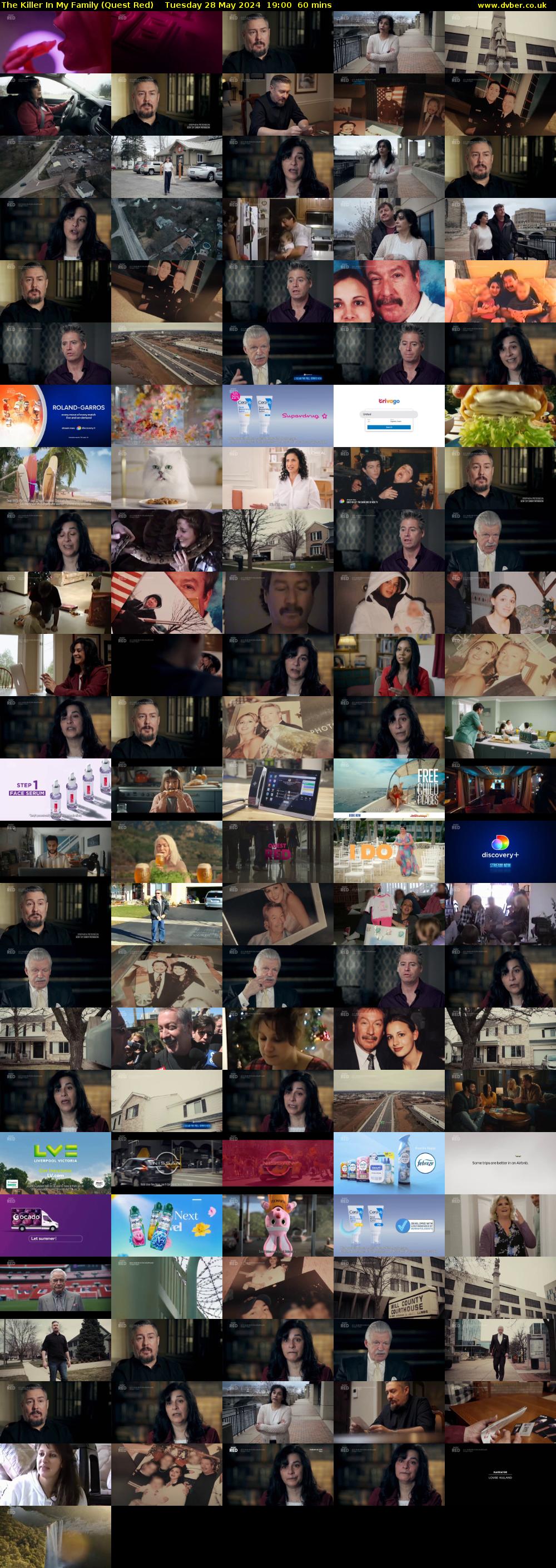 The Killer In My Family (Quest Red) Tuesday 28 May 2024 19:00 - 20:00