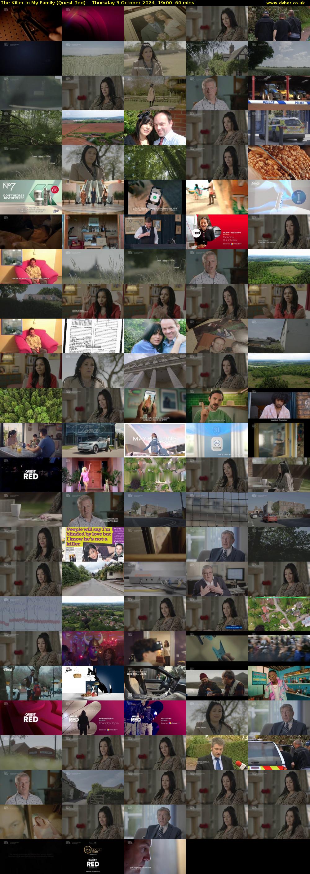 The Killer In My Family (Quest Red) Thursday 3 October 2024 19:00 - 20:00