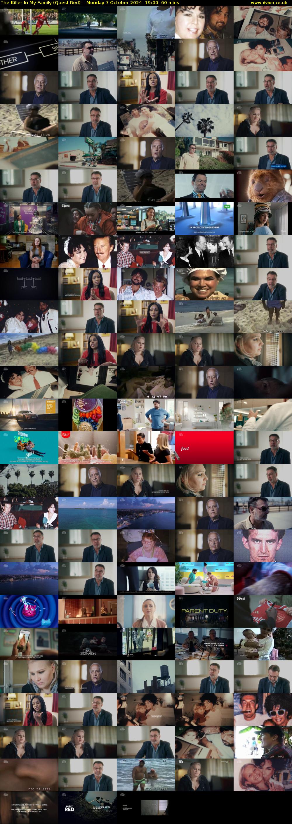 The Killer In My Family (Quest Red) Monday 7 October 2024 19:00 - 20:00