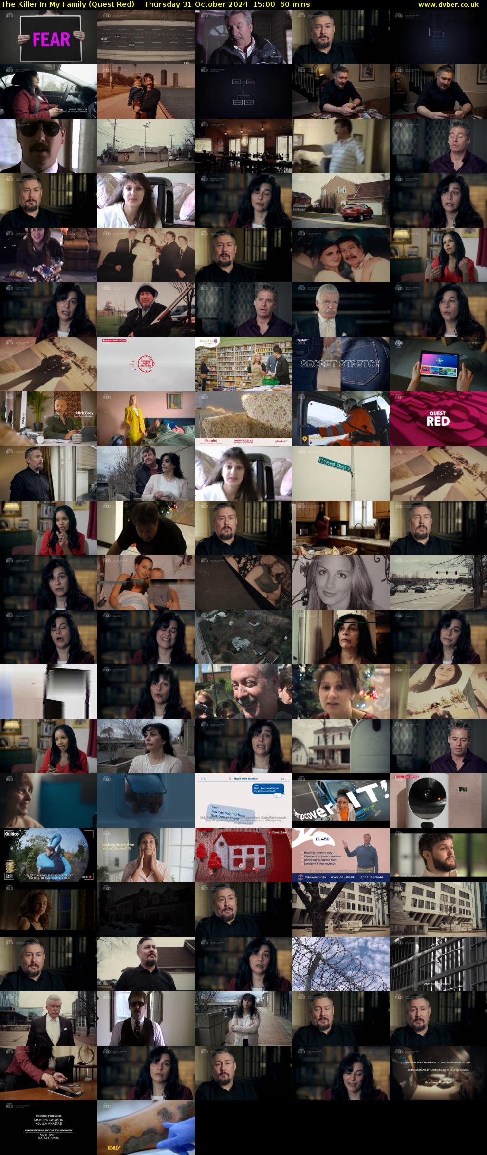 The Killer In My Family (Quest Red) Thursday 31 October 2024 15:00 - 16:00