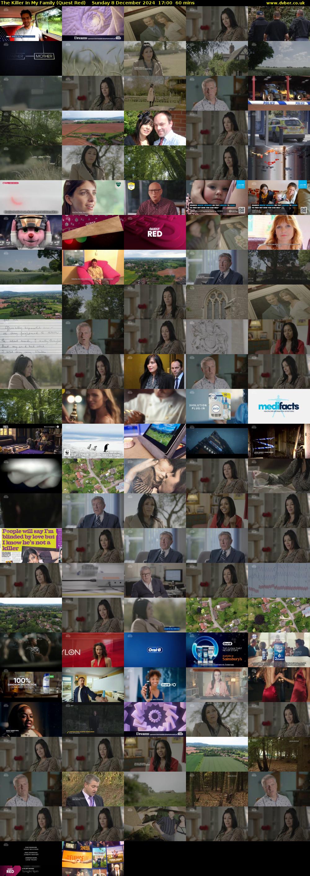 The Killer In My Family (Quest Red) Sunday 8 December 2024 17:00 - 18:00