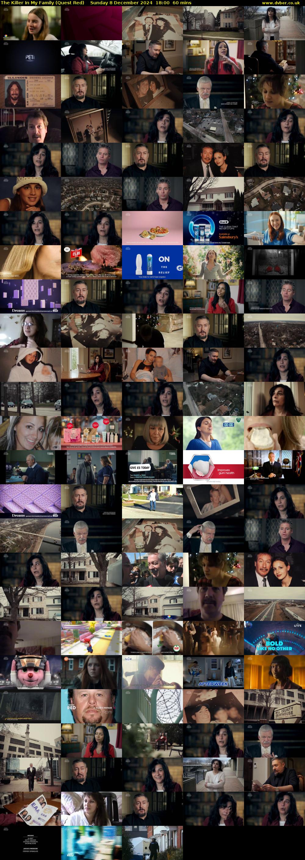 The Killer In My Family (Quest Red) Sunday 8 December 2024 18:00 - 19:00