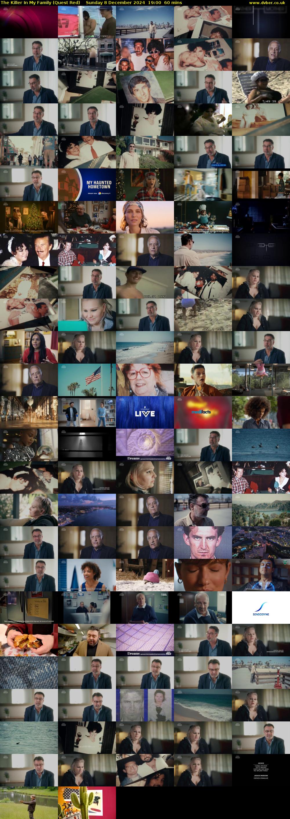 The Killer In My Family (Quest Red) Sunday 8 December 2024 19:00 - 20:00