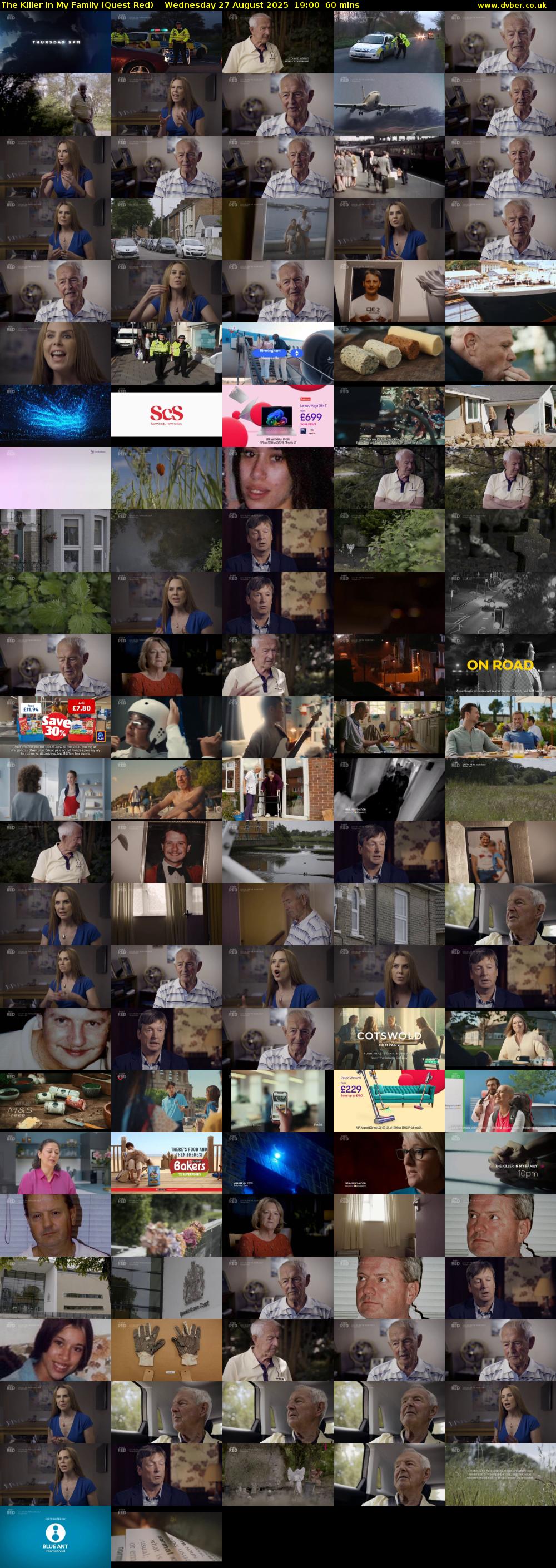 The Killer In My Family (Quest Red) Wednesday 27 August 2025 19:00 - 20:00