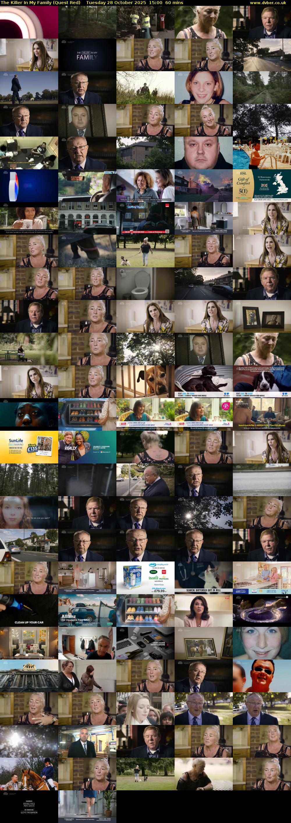 The Killer In My Family (Quest Red) Tuesday 28 October 2025 15:00 - 16:00