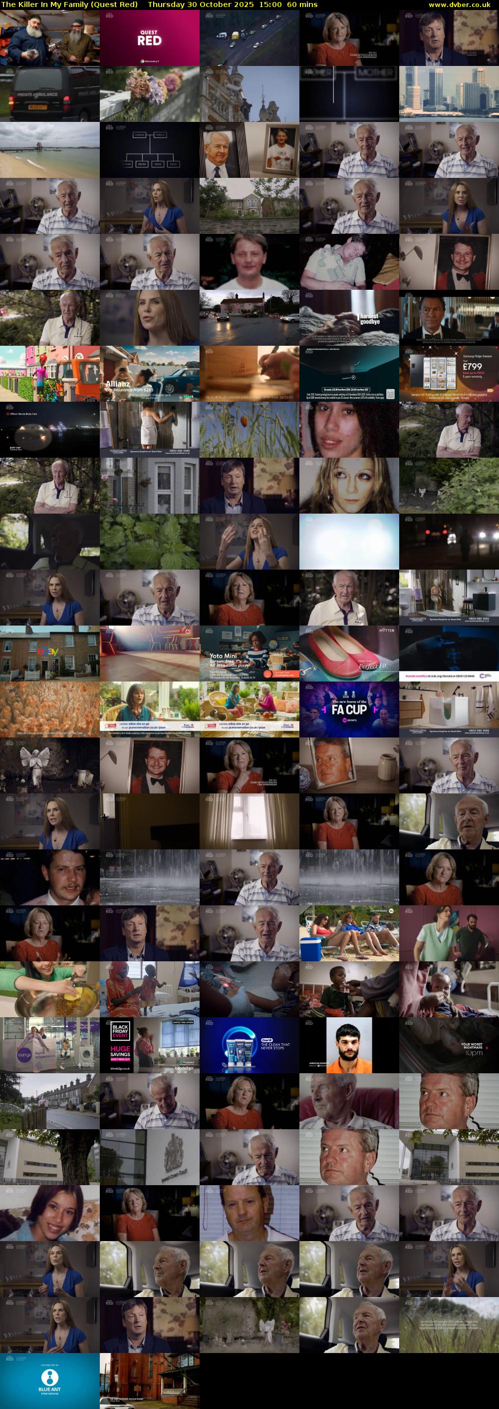 The Killer In My Family (Quest Red) Thursday 30 October 2025 15:00 - 16:00