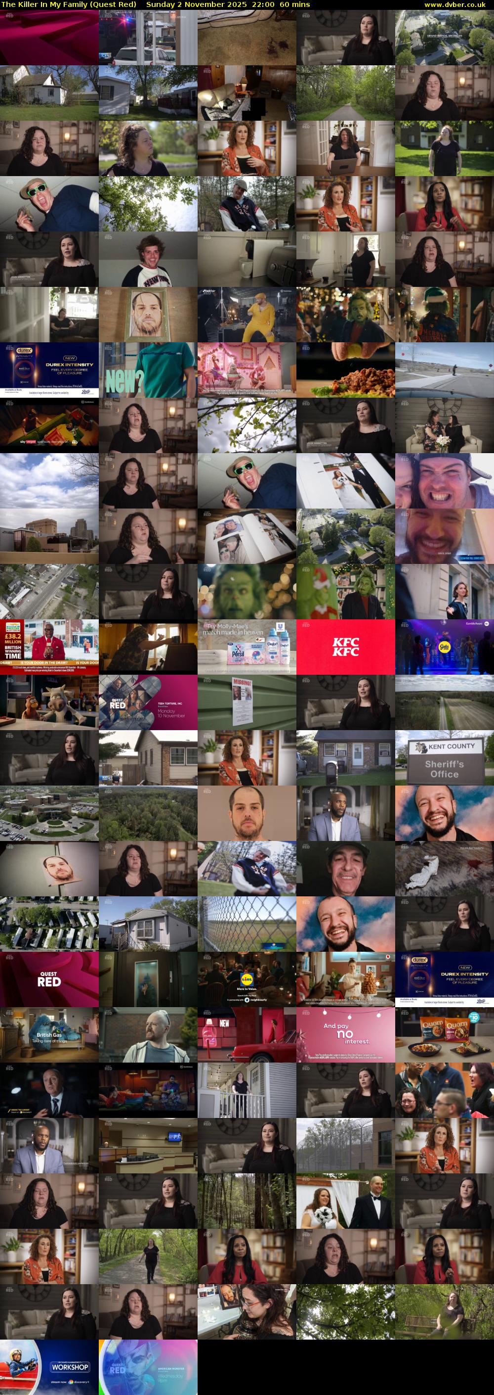 The Killer In My Family (Quest Red) Sunday 2 November 2025 22:00 - 23:00